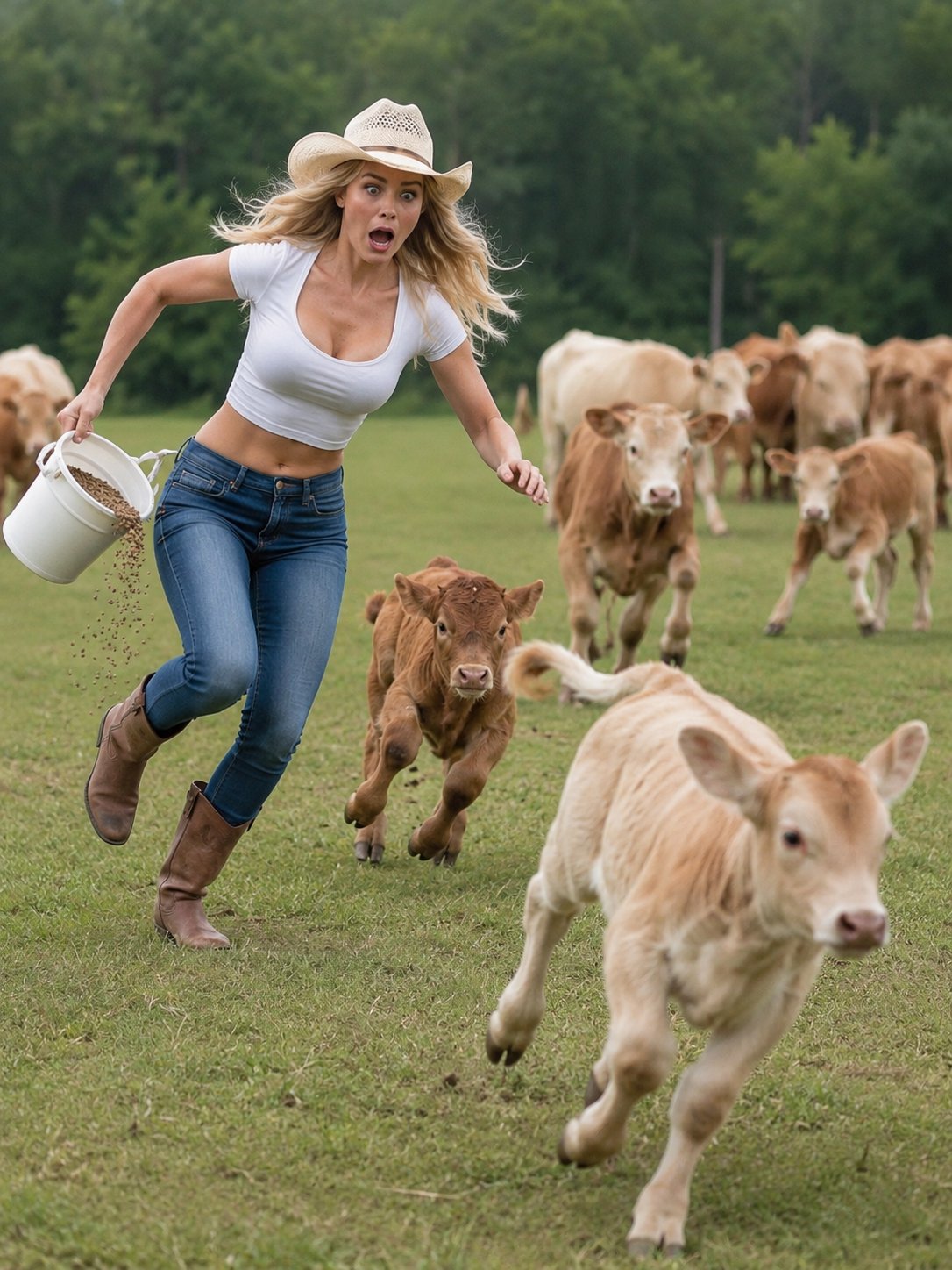 The Rancher - Some people pay for gym memberships. I just chase stubborn calves across 500 acres. Same thing, righ