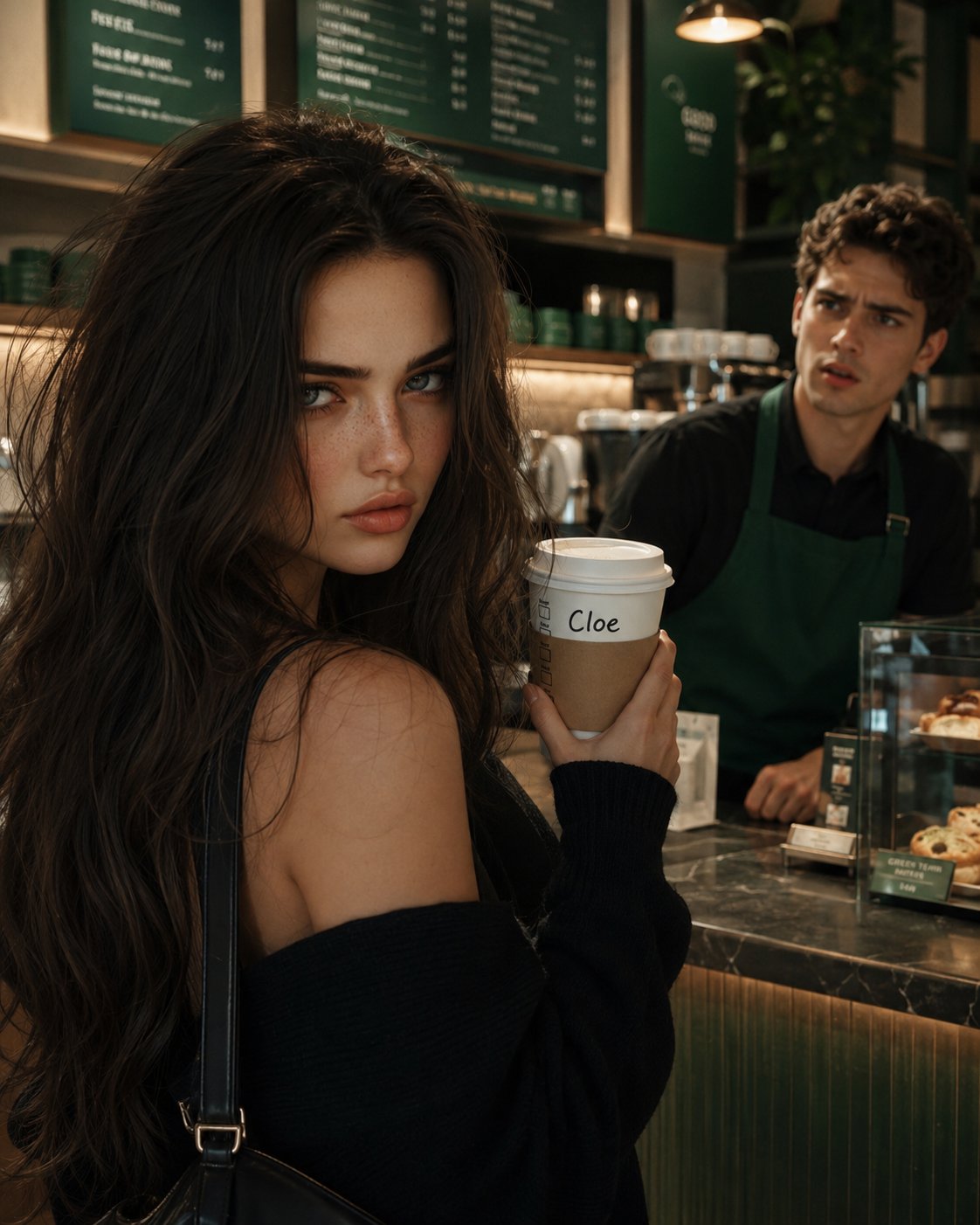 Mean Girl - Barista spelled my name 'Cloe' so naturally I explained that it's CHLOE and that attention to detail
