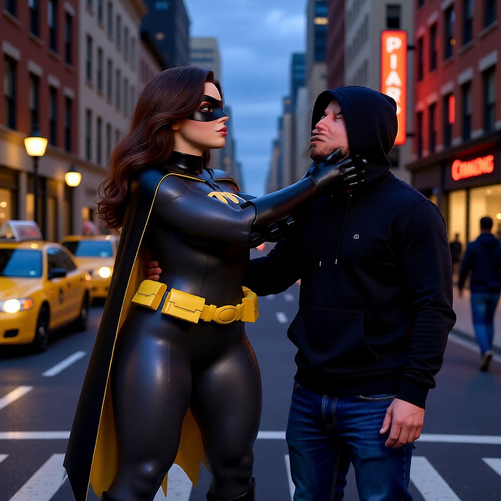 Batgirl - Another mugging stopped tonight, But honestly, at this point, Gotham criminals are just helping me w