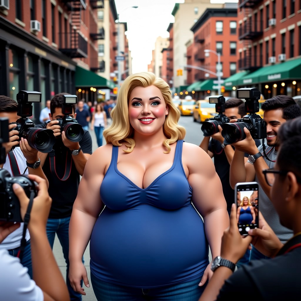 Kelli - Who knew being 6'8" with this frame could get you so much attention? 🤔 #TallGirlProblems