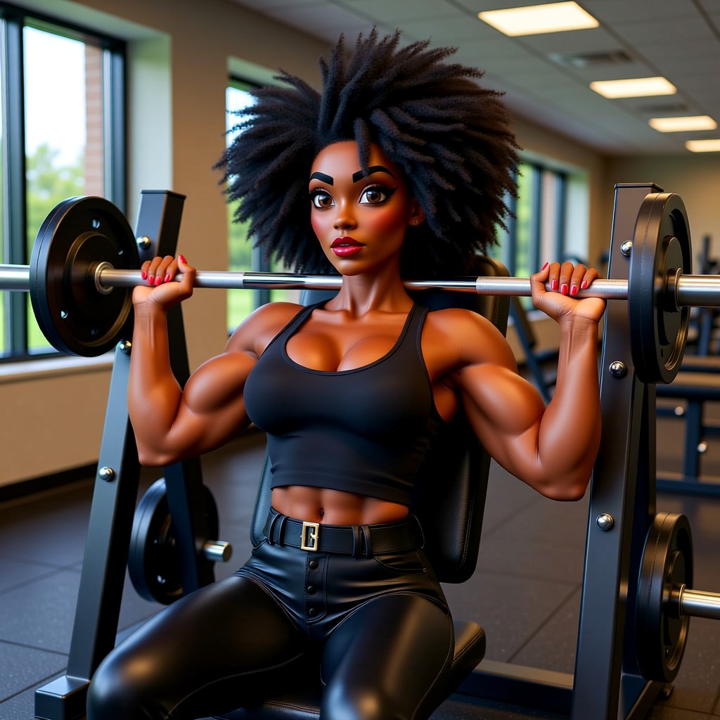 Brittany - Most men in the gym are just WEAK 💪😈 #GymLife #Domination #NoWeakMen