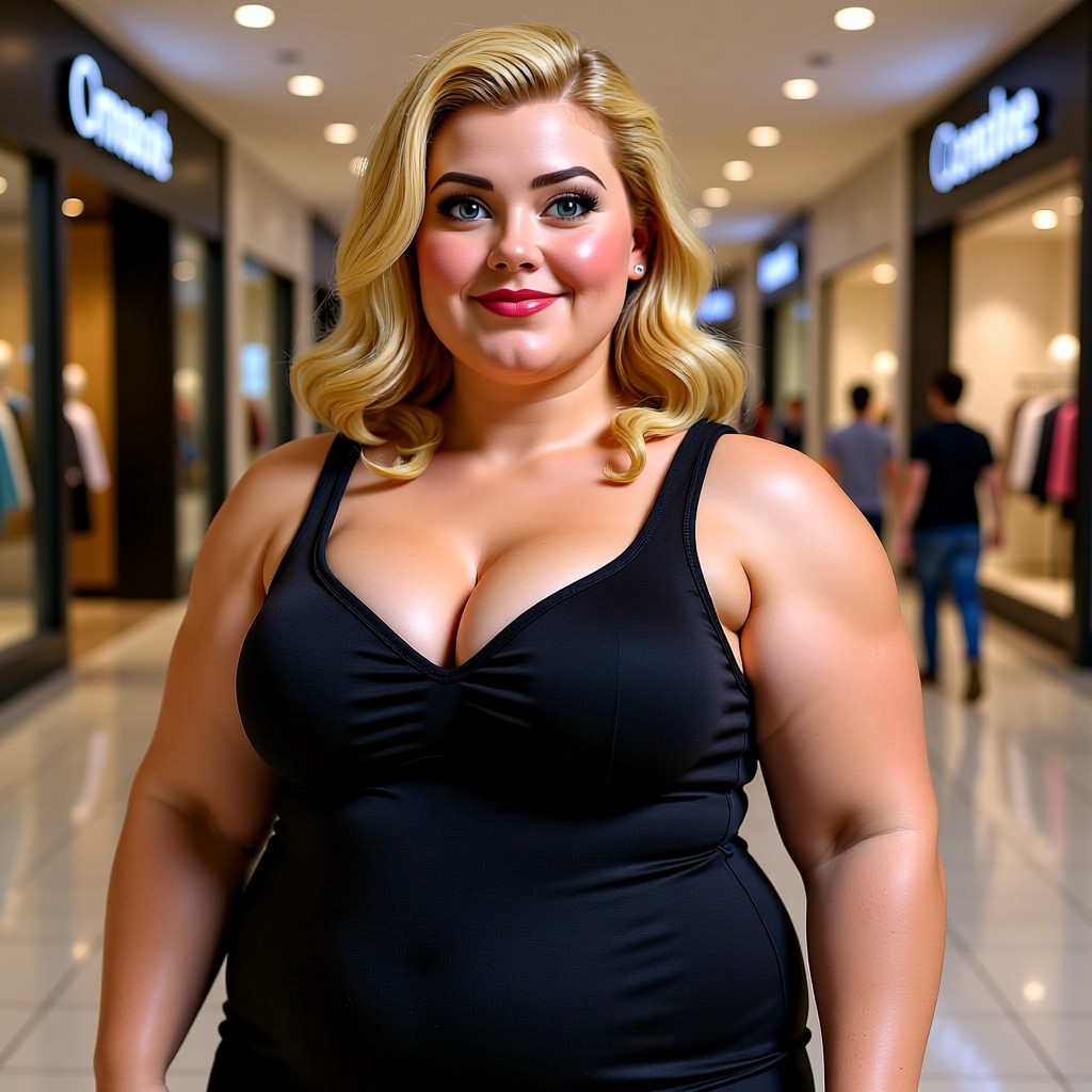 Kelli - Finally found a dress that fits my curves AND makes an entrance 😉 This black number is definitely