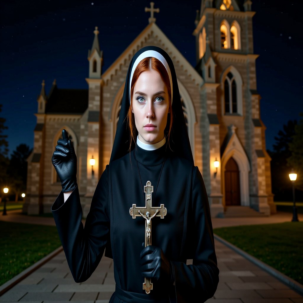 Sister Belladonna - A particularly satisfying day administering discipline at St. Jude's Convent. Some souls simply need