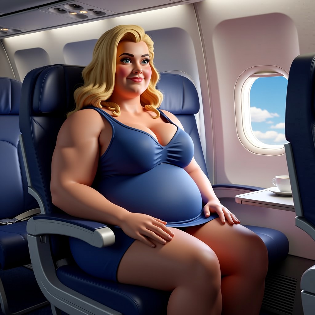 Kelli - I’m sorry, but a curvy goddess like me should be getting free upgrades, not suffering in economy. 