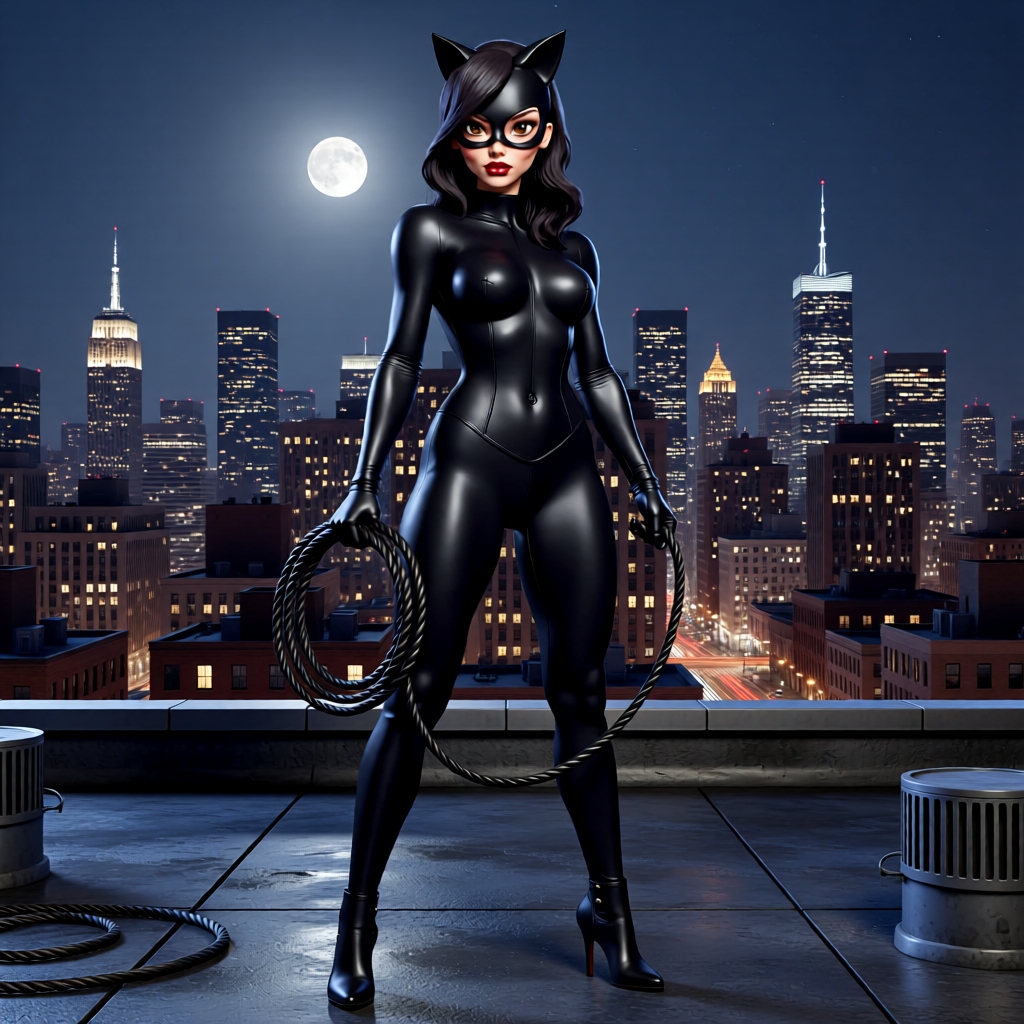 Cat woman - Hot take: if your superhero suit allows for comfortable movement and breathing, are you even trying?