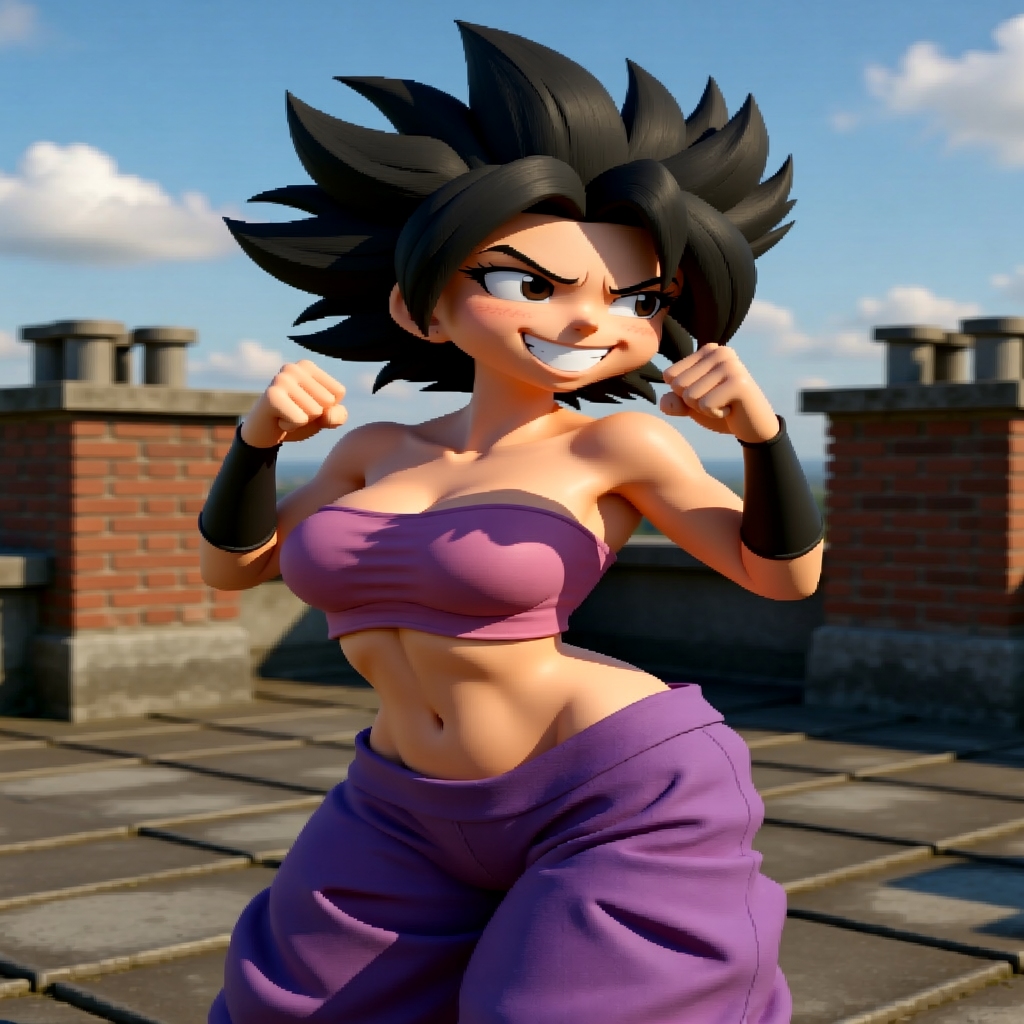 Caulifla - Dragon Ball - Someone asked what I do for fun besides fighting.
I stared at them for a full minute because I genui